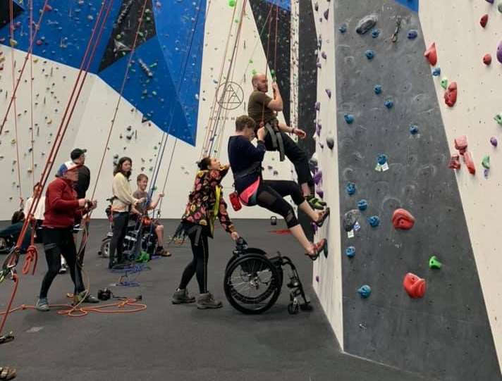 Adaptive Climbing Victoria utilises Vicsport's Innovation Lab — Vicsport